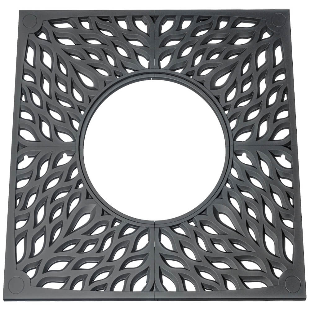 Приствольная решетка для дерева ZKING CRUST 2х2м Черная Россия фото