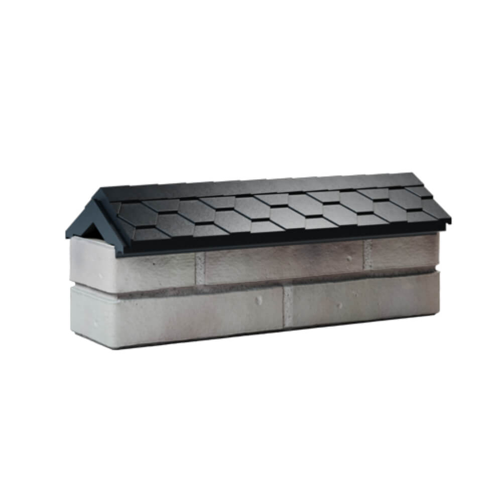 Парапет Zking Эверест Черный с посадкой на 0.5 кирпича (130мм) Россия фото