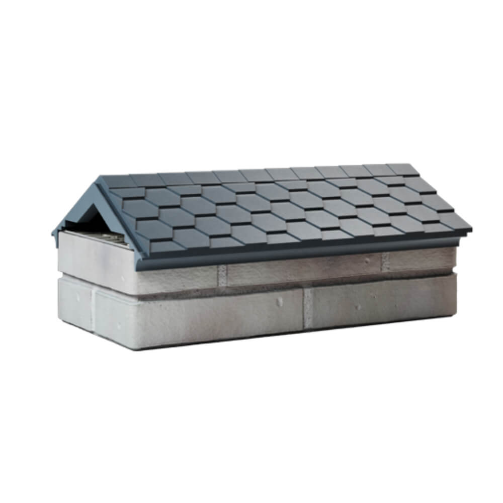 Парапет Zking Эверест Серый с посадкой на 1 кирпич (200/225/255мм) Россия фото