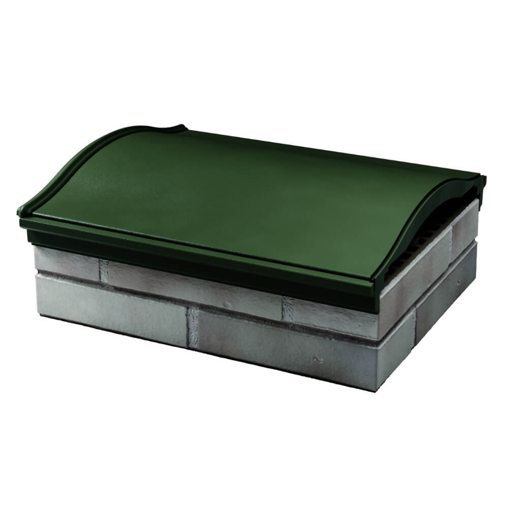 Парапет Zking Монблан Зеленый посадка на 1.5 кирпича (355/385мм) в России фото