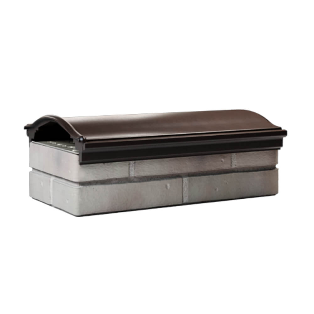 Парапет Zking Монблан Коричневый посадка на 1 кирпич (200/225/255мм) Россия фото