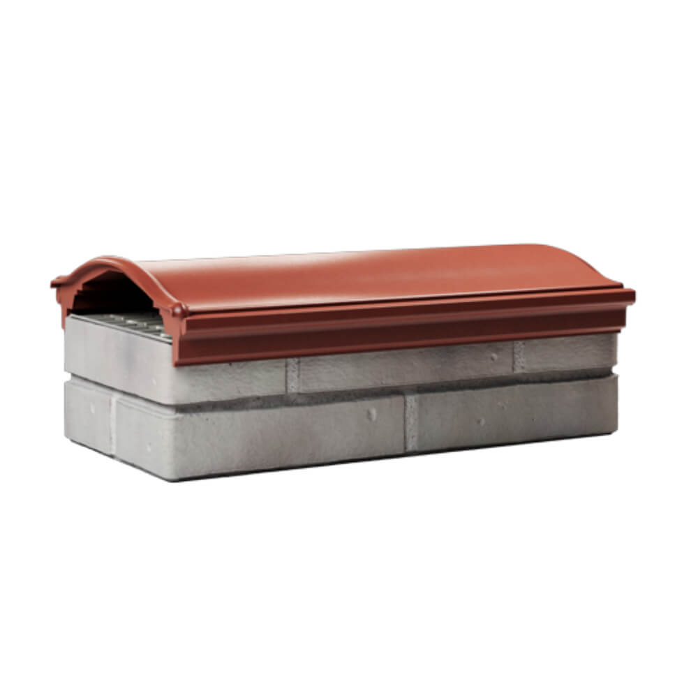 Парапет Zking Монблан Красный посадка на 1 кирпич (200/225/255мм) Россия фото