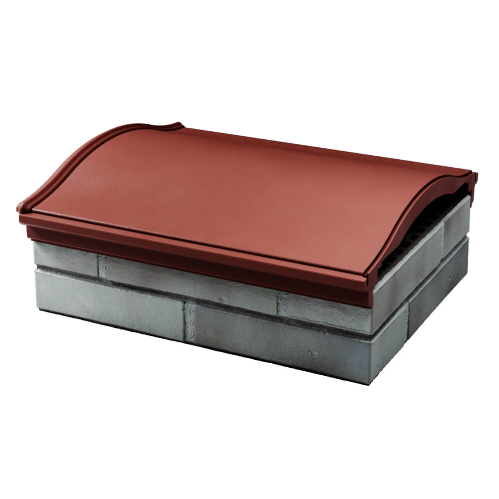 Парапет Zking Монблан Красный посадка на 1.5 кирпича (355/385мм) в России фото