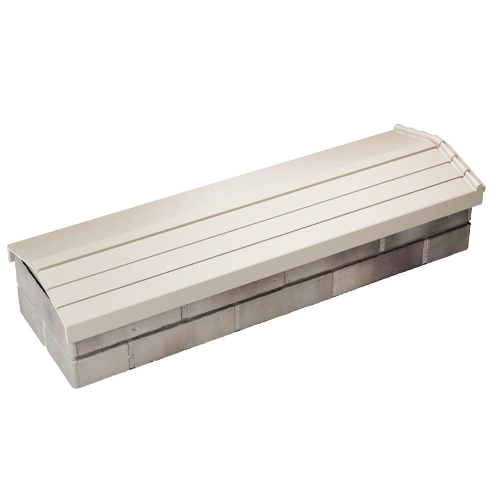 Парапет Zking Бона ХайТек Бежевый посадка на 0.5 кирпича (130мм) в России фото